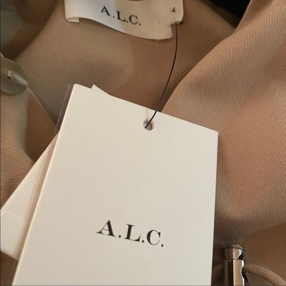 NWT A.L.C. Andover Trench Coat size 4 - Picture 8 of 8